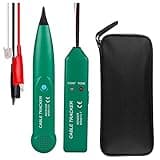 DIFCUL Cable Tracker, Kabelbruch Suchgerät, MS6812 Telefonleitung Tracker, Professionell Netzwerk Kabeltester, Tester Kabel Tracker für Durchgang des Testschaltkreises und Überprüfen von Kabeln