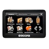 Snooper Ventura S5100 Plus Navigationssystem für Wohnwagen und Wohnmobil mit Multirouten-, Kreuzungs- und Spurführungstechnologie, inklusive lebenslanger UK/EU-Karten-Updates und 12,7 cm LCD-Display,