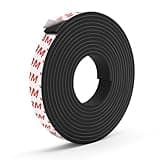 LWMTT Magnetband Selbstklebend Magnetstreifen 15 x 2mm Dick mit Extra Starkem Kleber Magnetklebeband, Magnetstreifen Selbstklebend als Fliegengitter Fenster Magnet 5 Meter