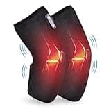 COMFIER Vibration Kniemassagegerät mit Wärme, Weihnachtsgeschenk，Geschenke für Männer， Geschenke für Frauen，Einstellbare Größe Knie Massagegerät für Knieverletzungskrämpfe