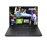 Alienware m16 R2 Gaming Laptop 16 Inch QHD+ 240Hz Display, Intel Core Ultra 9 Series 1, NVIDIA GeForce RTX 4070, 32GB RAM, 1TB SSD, RGB AlienFx, Nvidia G-Sync, Windows 11 Home, German Backlit Keyboard