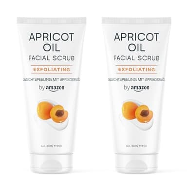 by Amazon Gesichtspeeling mit Aprikose, 2 x100 ml