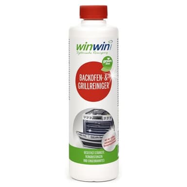 winwinCLEAN® GREEN Line Backofenreiniger & Grillreiniger Starker Intensivreiniger & Fettlöser für hartnäckige Ablagerungen I Backofen, Gasgrill, Ceranfeld – 0,5L I Original