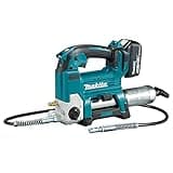 Makita DGP180RT Akku-Fettpresse 18V inkl. Zylinder A / 5,0 Ah, 1 Akku + Ladegerät, Petrol
