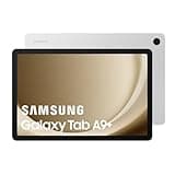 Samsung Galaxy Tab A9+ Android Tablet, 128 GB Speicher, 11 Zoll großer Bildschirm, WLAN, 3D-Sound, Silber (FR)