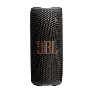 JBL Grip Kompakter Bluetooth Lautsprecher, JBL Pro Sound mit AI Sound Boost, IP68 Wasser- und Staubdicht, Umgebungslicht, Bis zu 14h Wiedergabe, Auracast Multi-Speaker, JBL Portable App, Schwarz