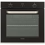 Telefunken Backofen Einbaugerät | Einbaubackofen ohne Kochfeld | Ofen autark mit 73 Liter Volumen | 60 cm | 5 Betriebsarten | Edelstahl | Umluft/Ober-Unterhitze | Einfache Reinigung | B-OV-75-A-I