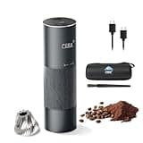 CERA + Elektrische Kegelmühlen Mit Tragetasche, Professionelle kleine Espresso Kaffeemühlen für den Heimgebrauch