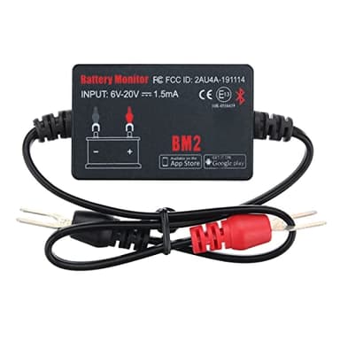 DollaTek 12V Autobatterie Monitor BM2 Tester Bluetooth 4.0 Gerät batterietester für 6V-20V Fahrzeuge für Android & iOS Gerät