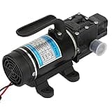 Pumpe 24V Selbstansaugend 120 W Elektrische Wasserpumpe, 10 L/M, Selbstansaugende Membranpumpe Mit Überstromschutz, Weit Verbreitet In Hochdruckreinigern, Pestizidspritzen (24V 3210Yd-24-120Fs)