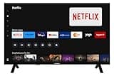 Telefunken Fernseher 43 Zoll Smart TV powered by TiVo (Full HD, HDR, Triple-Tuner, 6 Monate HD+ inkl.) XF43TO750S