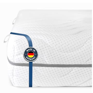 BMM Matratze 90x190 cm Komfort 19 Härtegrad H3 fest/Kaltschaummatratze Öko-Tex Zertifiziert/ergonomische 7 Zonen Matratze Höhe 19 cm/Matratzen produziert in Deutschland