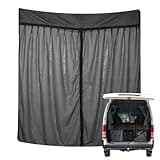 Flügeltür Kofferraumabdeckung Sonnenschutz,Heckklappe Flügeltür Kofferraumabdeckung,Auto Heckklappe Moskitonetz,Sonnenschutz Gardinen Vorhang,für Dach Caravan Camper Van Camping(165×165cm)