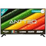 Antteq AB50D1 Fernseher 50 Zoll (TV 127 cm), Dolby Audio, LED, Triple Tuner DVB-C / T2 / S2, CI+, HDMI, Mediaplayer per USB, digitaler Audioausgang, incl. Hotelmodus