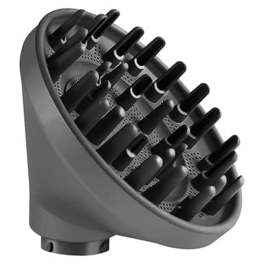 GTNCE Diffusor Aufsatz für Dyson Airwrap, Diffusor Aufsatz für Natürliches Welliges & Lockiges Haar, Anti-Frizz, Mehr Volumen, Neues Upgrade Design (Grau)
