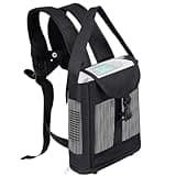 Nogsay Tragbarer Sauerstoffkonzentrator Rucksack Kompatibel mit Inogen One G3 G5 G6,Rove 6,Ultra leichte Sauerstoffmaschine Tragen Mesh Tasche für Reisen im Freien