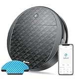 LEFANT Saugroboter Mit Wischfunktion, 3200Pa Staubsauger Roboter mit 150Min Laufzeit, 56dB Roboterstaubsauger mit APP&Sprachsteuerung für Tierhaare, Boden, Teppich-M213S,Schwarz