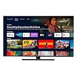 MEDION X15576 (MD 31258) 138,8 cm (55 Zoll) QLED Fernseher (Android TV, 4K, Dolby Vision HDR, Dolby Atmos & DTS X, Subwoofer, Netflix, Prime Video, Smart TV)