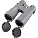 Bresser Fernglas 12x50 Wave, wasserdicht, mit hoher Vergrößerung, BaK-4-Glas, UR-Vergütung und Brillenträgerokularen, geeignet für den Einsatz in der Dämmerung