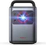 NEBULA von Anker Cosmos Laser 4K Beamer, 2200 ANSI Lumen, Android TV 10.0 mit Dongle, Autofokus, automatische Keystone-Korrektur, Bildschirmanpassung, Heimkino-Beamer mit Wi-Fi & Bluetooth