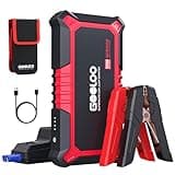 GOOLOO GP2000 Auto Starthilfe Powerbank, 2000A Spitze Starthilfe, Supersafe 12V Booster Auto Starthilfe, Tragbare Auto Starthilfe mid Intelligentes Starthilfekabel, für 8.0L Benzin und 6.0L Diesel