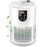 Aircillin Luftreiniger Allergiker, Luftreiniger mit 5-stufig H13 HEPA Filter, 798 Sq Ft Abdeckung Max, Luftreiniger Filter gegen 99,97 prozent von Staub Pollen Tierhaare & Gerüche, 25dB