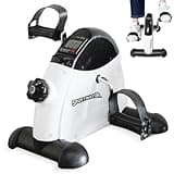 SPORTINATOR Mobility Mini Pedaltrainer | Heimtrainer für Beine & Arme | mit LCD-Display & einstellbarem Widerstand | rutschfest & kompakt | ideal für Fitness & Regeneration (Weiß)