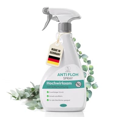 Animal Vita® Flohspray für Wohnung und Möbel [TESTURTEIL SEHR GUT] gegen Flöhe bei Hunden und Katzen - Alternative zu Fogger gegen Flöhe - Flohmittel für Wohnung, hochwirksam & laborgeprüft