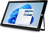 AWOW 10.1''Tablet PC Wi-10 Home, Celeron N4120, LPDDR4 6GB eMMC 128GB SSD, 2-in-1 Mini Laptop Touchscreen 2.4G+5G WiFi,Bluetooth, IPS,HDMI