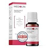 Medolin® Nagelpilz Lösung - Effektiver Nagellack mit belegter Wirkweise - Lack Behandlung für gepflegte Nägel - Geeignetes Mittel für Fuß & Hand | Nagelhärter, 10 ml