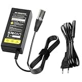 Labtec 29,4V 24V 2A Netzteil Ladegerät Ladekabel für 24V Akkus mit 3pin XLR Stecker für Elektroroller Elektrischer Rollstuhl E-Bike Akkus Prophete Aldi Netto, Go-Go Elite, Ersatz für HP1202L2