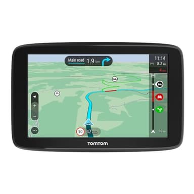TomTom Navigationsgerät GO Classic (5 Zoll, Stauvermeidung Dank TomTom Traffic, Updates Europa, Updates über Wi-Fi), Schwarz
