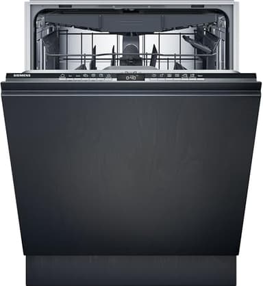 Siemens SN63EX27VE Geschirrspüler iQ300, vollintegrierte Spülmaschine mit Besteckschublade, 60 cm, HomeConnect, varioSpeed Plus, infoLight, flexKörbe, Favorit