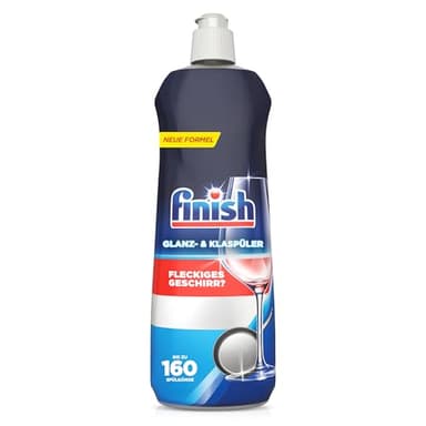 Finish Glanz- & Klarspüler – Für strahlendes und trockeneres Geschirr ohne Wasserflecken – Megapack mit 800 ml