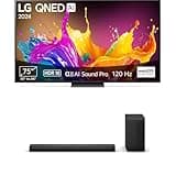 LG Bundle 75QNED86T6A TV 75" (190 cm) QNED Fernseher DS70TY 3.1.1 Dolby Atmos Soundbar (400W) mit kabellosem Subwoofer