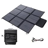 Faltbares Solarpanel 200W Solar-Ladegerät IP67 Wasserdicht und Staubdicht Hohe Ausgangskonversionseffizienz 22% Tragbares Ladegerät Solarstrom Solarpanel Camping Outdoor Notstromversorgung