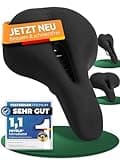 MIVELO Comfort PRO Fahrradsattel mit Memory Foam I Fahrrad Sattel Damen I Fahrradsattel Herren bequem & ergonomisch (Trekking)