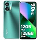 OUKITEL C36 Handy Ohne Vertrag, 12GB+128GB/1TB erweiterbar, 5150mAh 6.56" HD+ Display Android 14 günstig Smartphone 4G, Octa Core Prozessor, 13MP Panorama Kamera,Dual SIM 3 Steckplatz, Wi-Fi