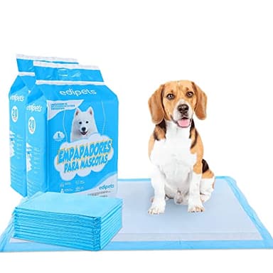 Edipets, Welpen Unterlagen, 60x60, PIPI Matten für Hunde, Welpenunterlagen, Puppy Pads, Trainingspads (40 Stück)