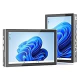 HEIGAOLAPC Mini PC, N100 Mini Computer mit Lüfter, 7-Zoll-Touchscreen, Firewall-Mikrogerät, 16 GB RAM, 256 GB eMMC mit 2 x 2,5 G Ethernet/SIM, 4G-Unterstützung, AES NI für Heimnetzwerk, Pfsense-Router