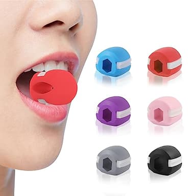 6pc x kiefertrainer, jawline trainer, kiefer trainer, jawline balls, jawline exercise, doppelkinn trainer ball, jawline face exercise ball, jaw exerciser ball, jaw trainer, jaw balls