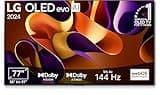 LG OLED77G48LW TV 77" (195 cm) OLED evo Fernseher (α11 4K AI-Prozessor, webOS 24, Dolby Vision, bis zu 120Hz) [Modelljahr 2024]