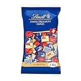 Lindt Schokolade Swiss Napolitains | 1 kg | Vollmilchschokoladen Mini Tafeln in den Sorten, Milch-Nuss, LINDOR Milch, Cresta, Weiß, Crémant | Großpackung | Schokoladengeschenk