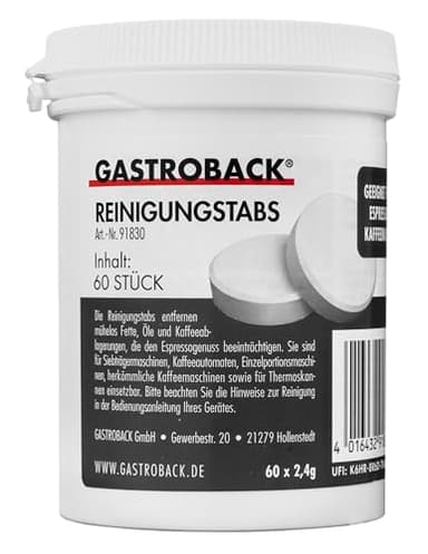 GASTROBACK #91830 Reinigungstabs
