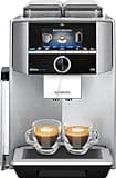 Siemens Kaffeevollautomat EQ.9 plus connect s700 TI9578X1DE, App-Steuerung, Barista-Modus, 6 Temperatureinstellungen, Premiummahlwerk, aromaIntense, automatische Dampfreinigung, 1500 W, edelstahl