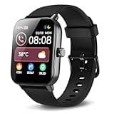 Smartwatch Herren Damen mit Telefonfunktion und Alexa Built-in, 1.8" Fitnessuhr mit Schrittzähler Herzfrequenz SpO2, Schlafmonitor Watch, 100+ Sportmodi Uhr, IP68 Wasserdicht Sportuhr für Android iOS