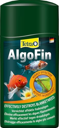 Tetra Pond AlgoFin Teich Algenvernichter - wirkt effektiv bei Fadenalgen, Schwebealgen und Schmieralgen im Gartenteich, 1 L