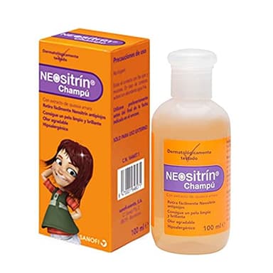 Neositrín Shampoo nach der Behandlung von Läusen, einfache Entfernung der Behandlung, sauberes, glänzendes und angenehmes Haar, hypoallergen, 100 ml