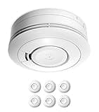 Ei Electronics Ei650 Rauchwarnmelder, Rauchmelder im 6er Set, Stand-Alone-Gerät mit Batterie für 10 Jahre, Testsieger Stiftung Warentest, weiß