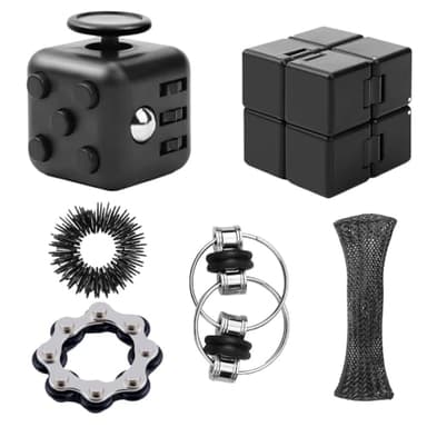Fidget Cube 6pcs Anti Stress Würfel Spielzeug Fidget Toys Fidget Würfel Anti Stress Spielzeug Infinity Cube Für Kinder Und Erwachsene Stressaubbau Bei Nervösität